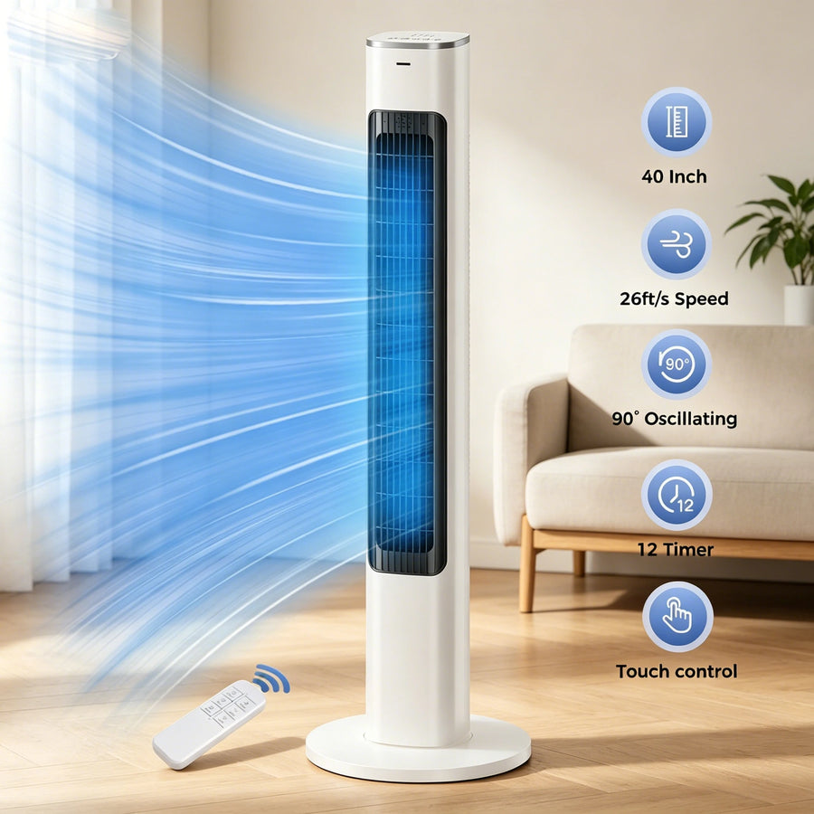 Cecotec EnergySilence 320 Max Skyline Retro Smart Blue 32"